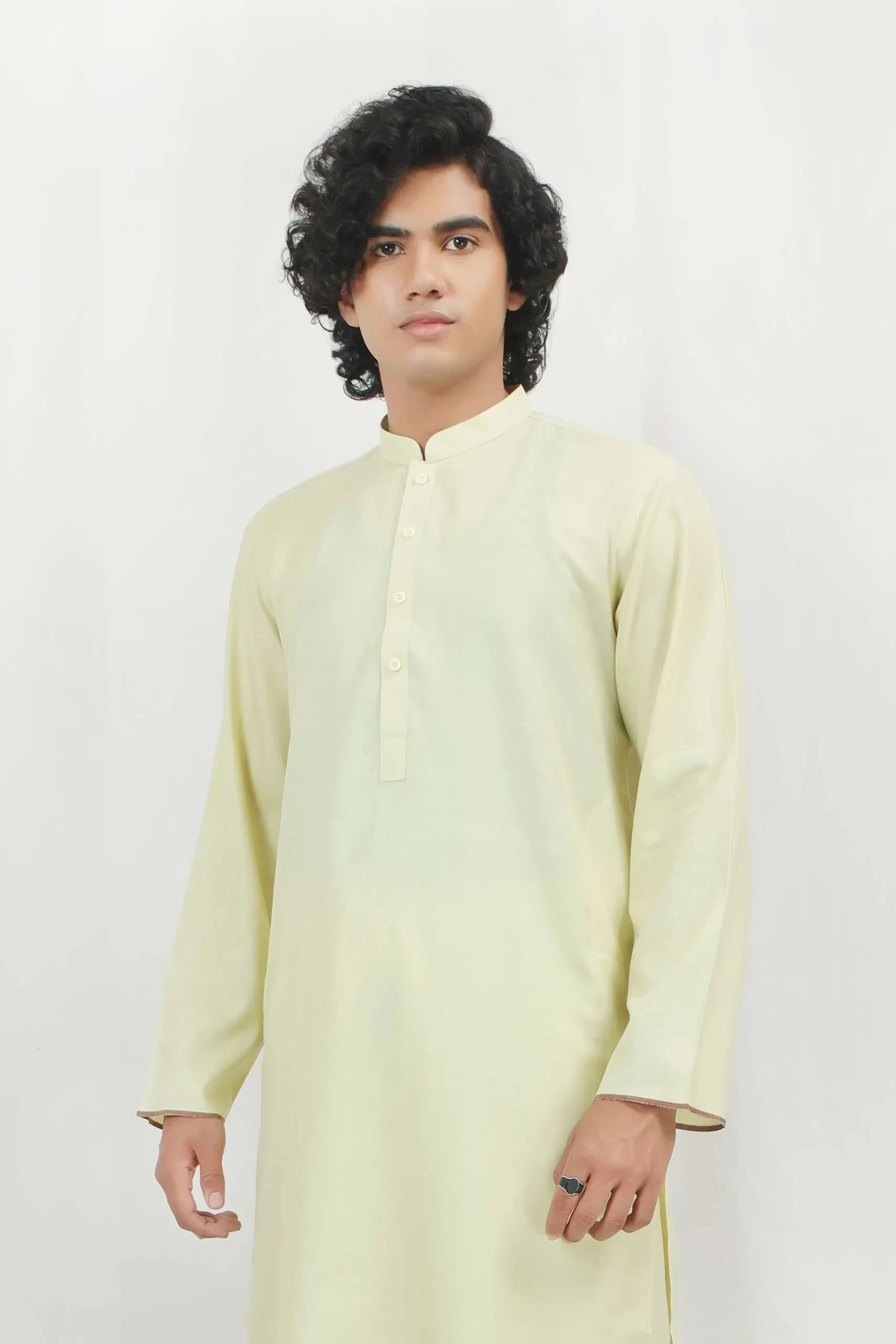 Greenish Karandi Kurta Shalwar